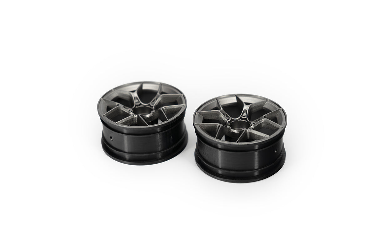 RTR Aero 5 Wheel 26mm Silver (6mm Offset/2pcs)