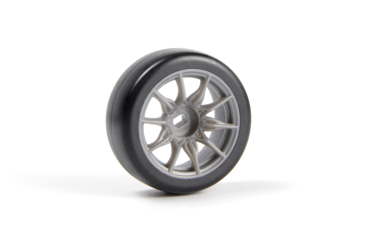 TSMK5-10 Drift Wheel/Tire Set 22x11mm (Grey/4pcs)