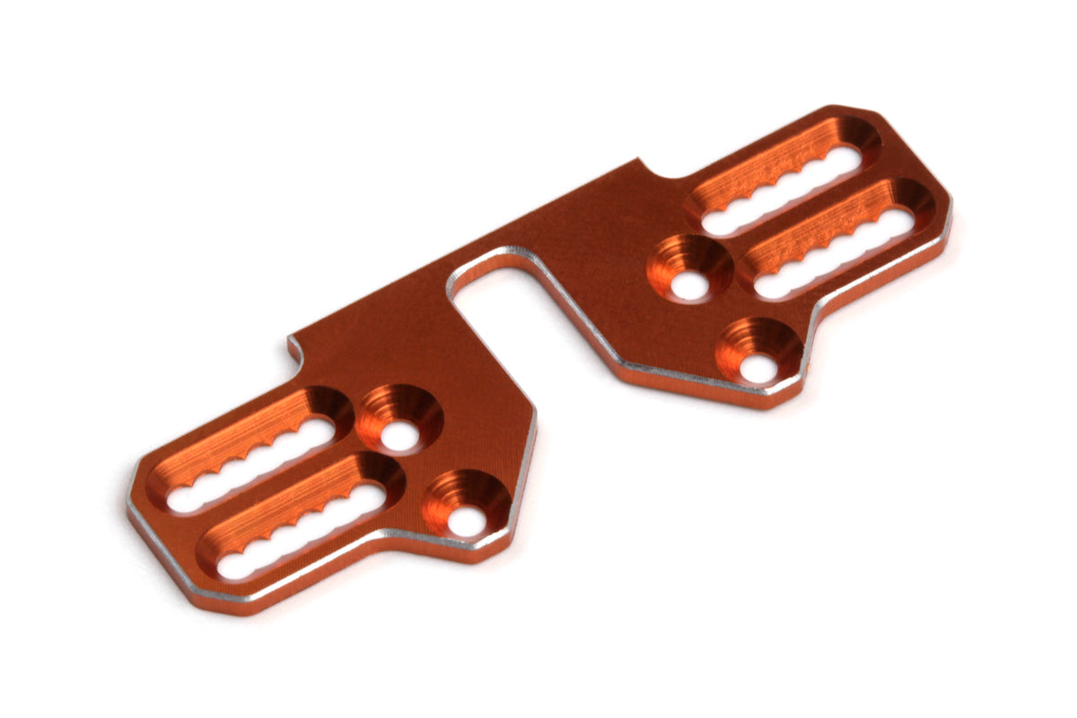 Aluminum Rear Wheel Plate (Orange)