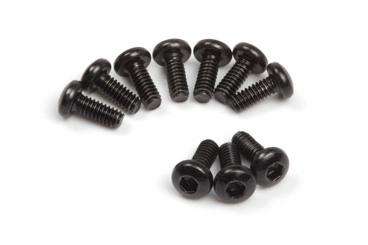 Button Head Screw M2x3mm (Hex Socket/10pcs)