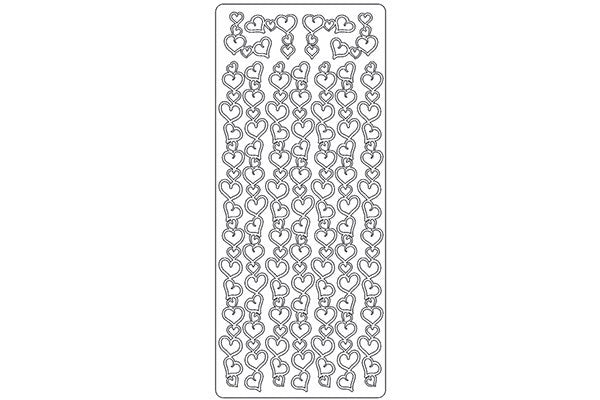 Decorstix border og hjørner 1 sølv