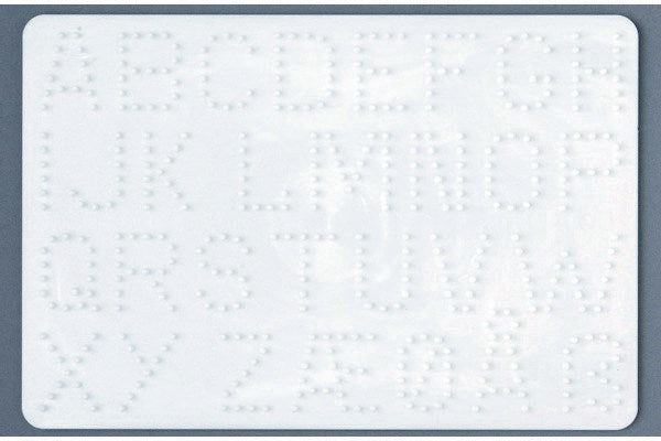 Hama stiftplade bogstaver 14,5x21,5cm