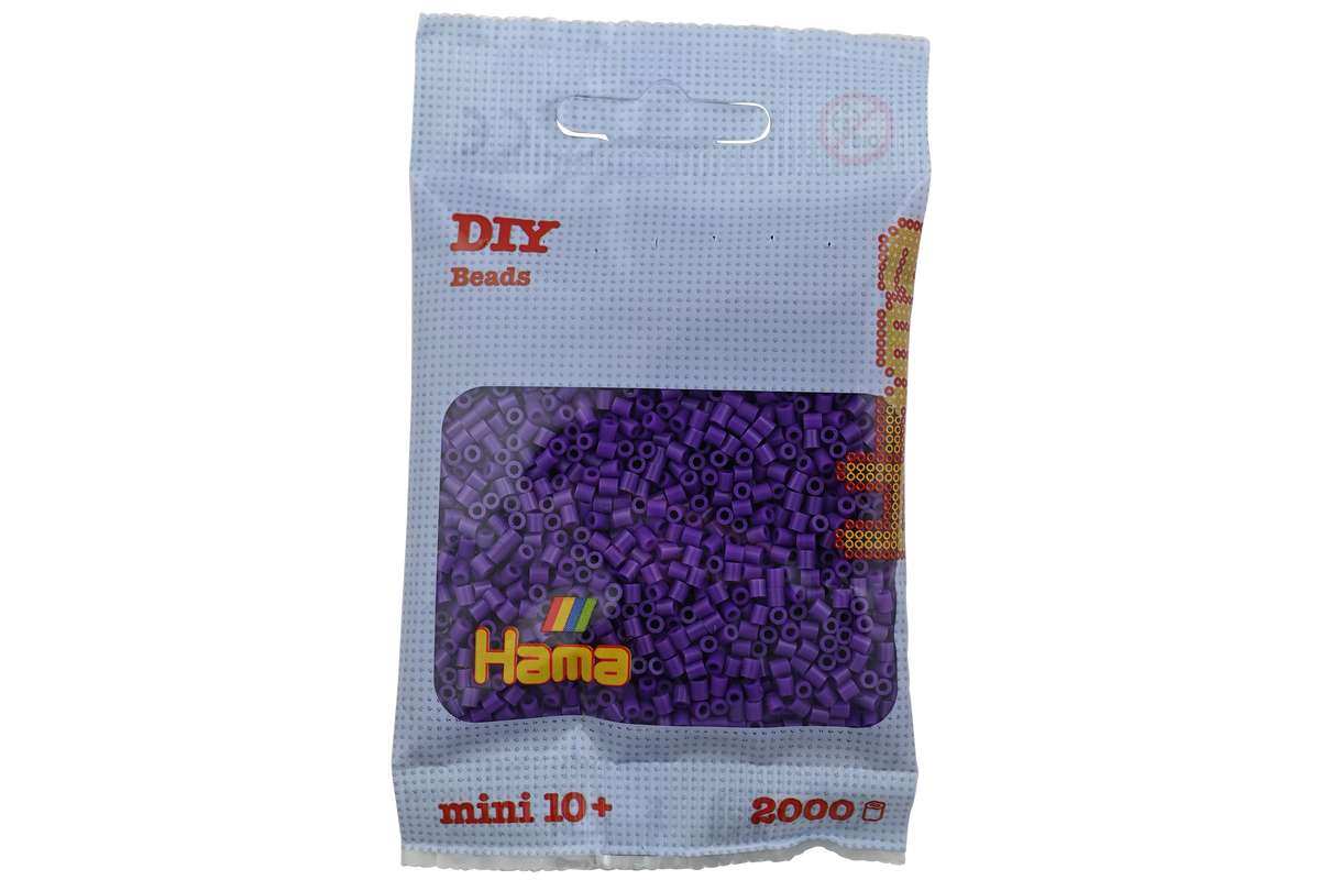 Hama mini perler 2000stk lilla