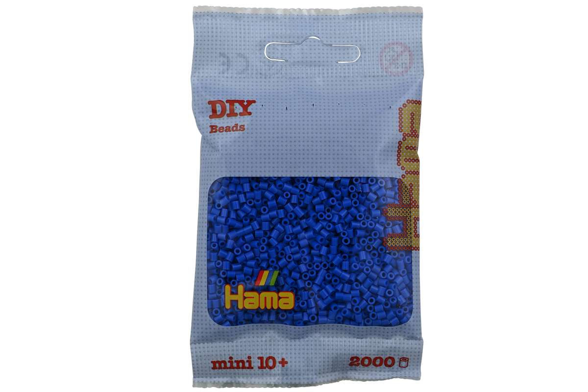 Hama mini perler 2000stk lyseblå