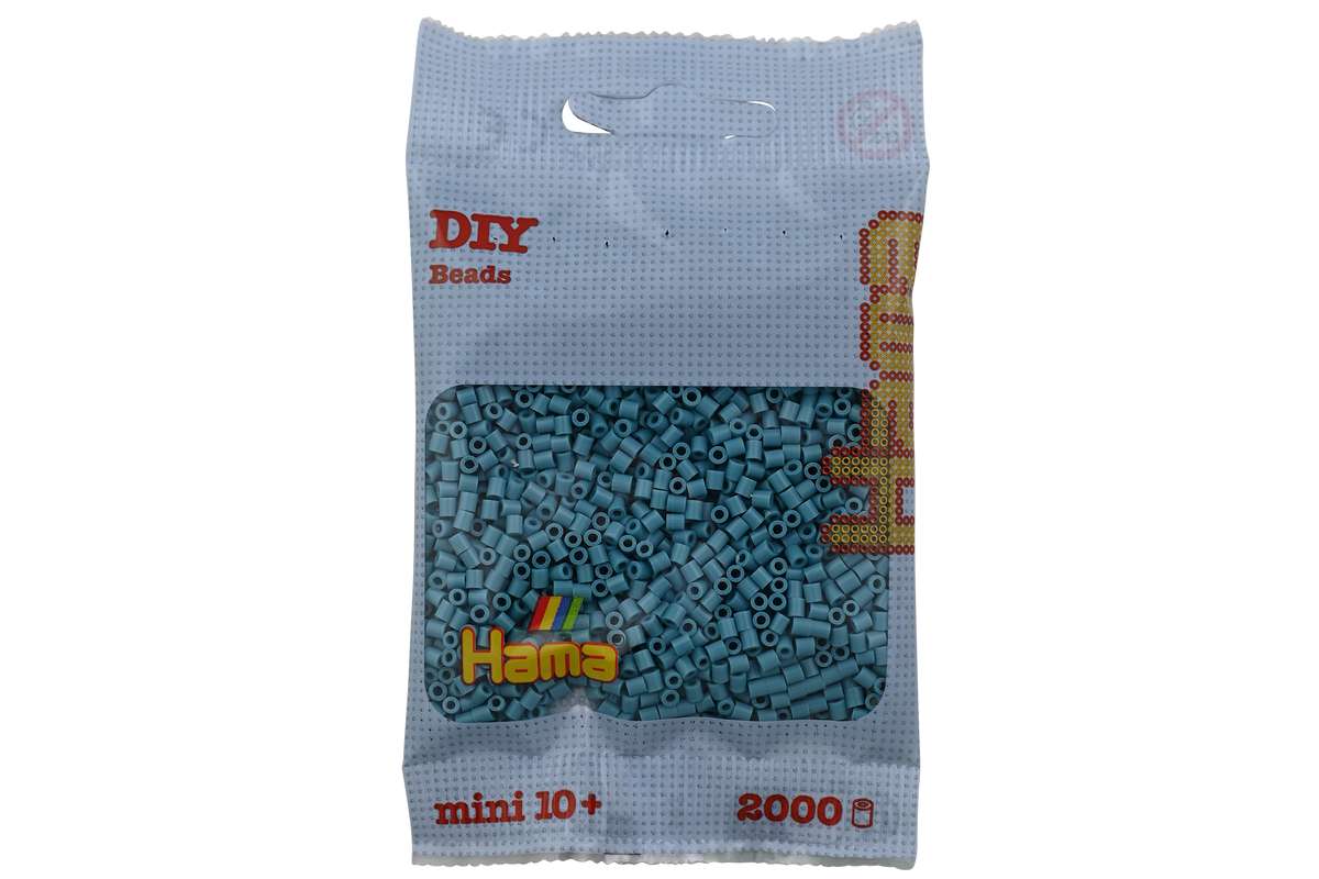 Hama mini perler 2000stk turkis