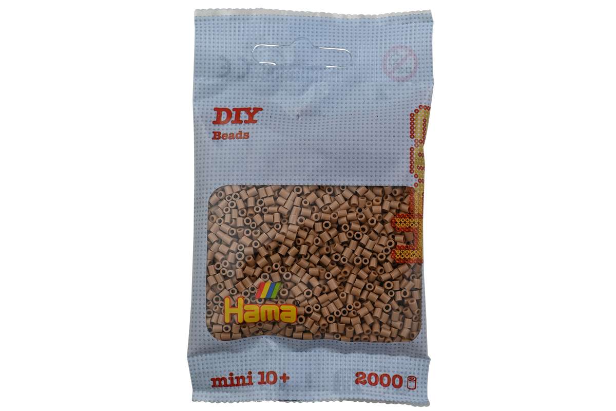 Hama mini perler 2000stk lys nougat