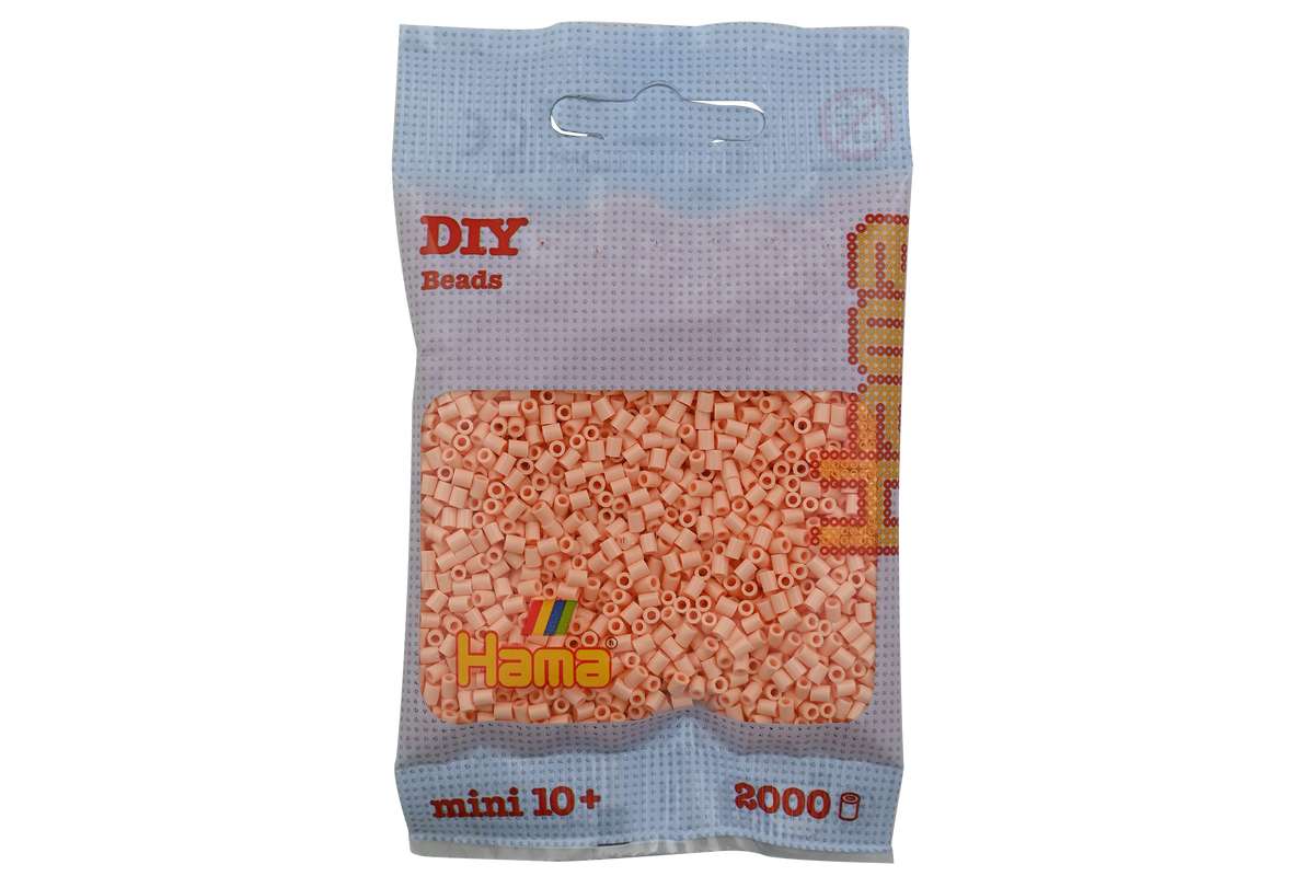 Hama mini perler 2000stk lys fersken 