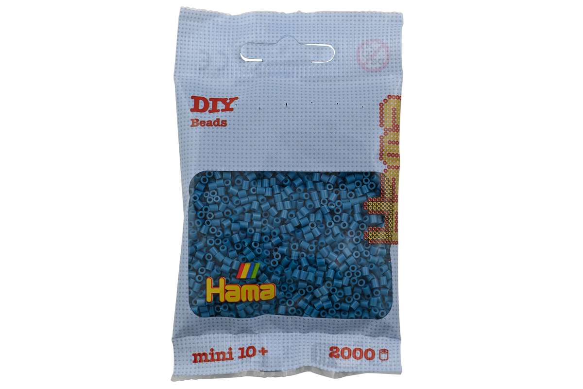 Hama mini perler 2000stk petrol 