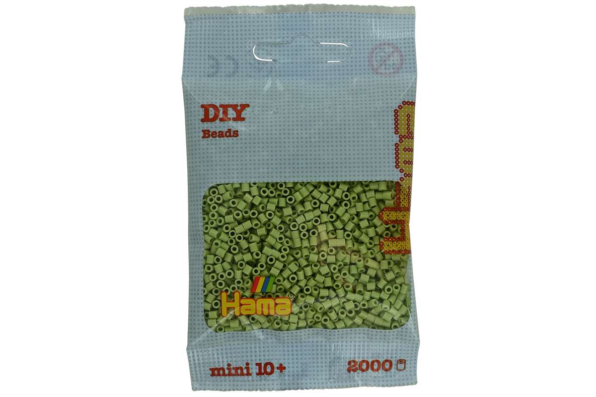 Hama mini perler 2000stk matcha