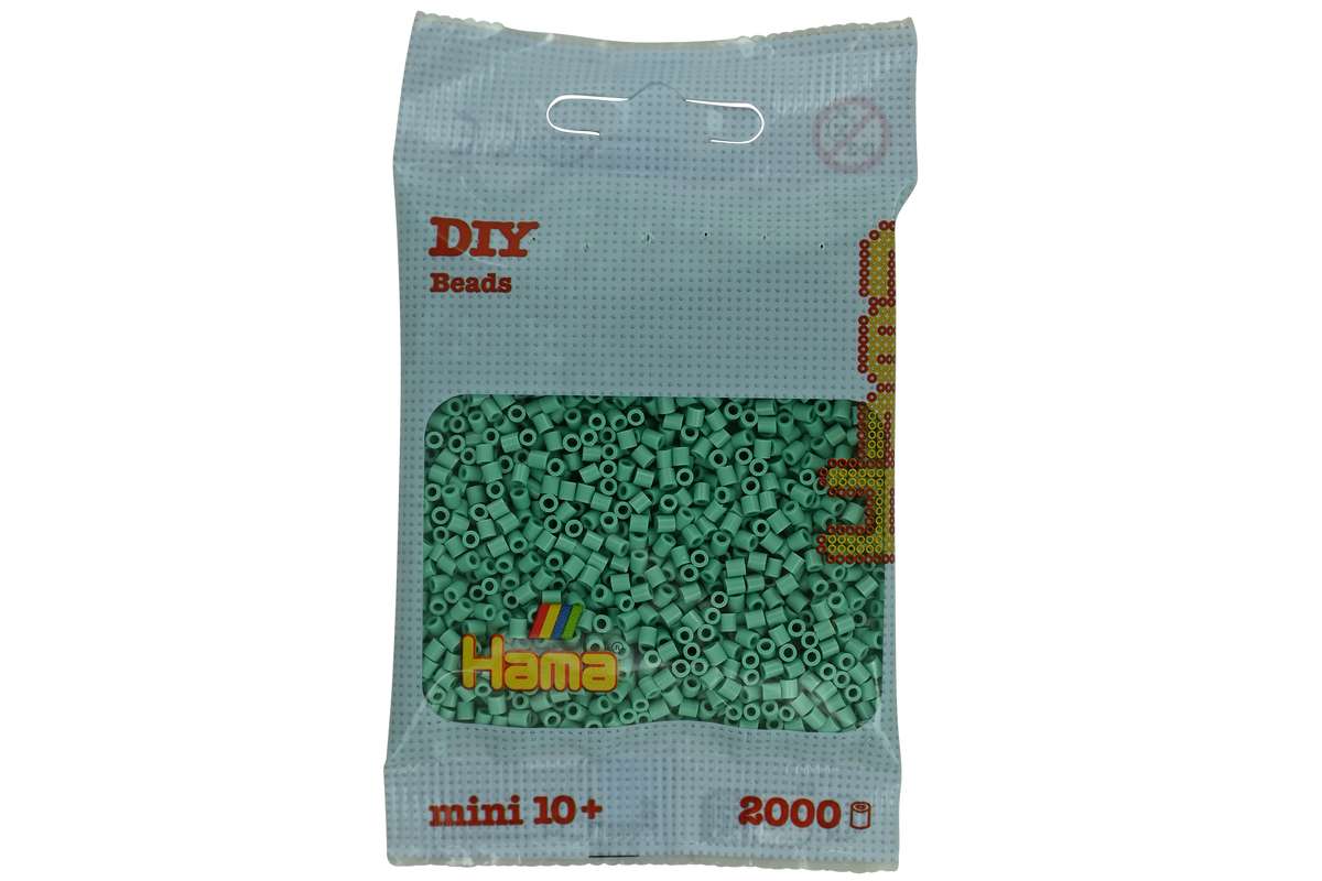 Hama mini perler 2000stk aqua