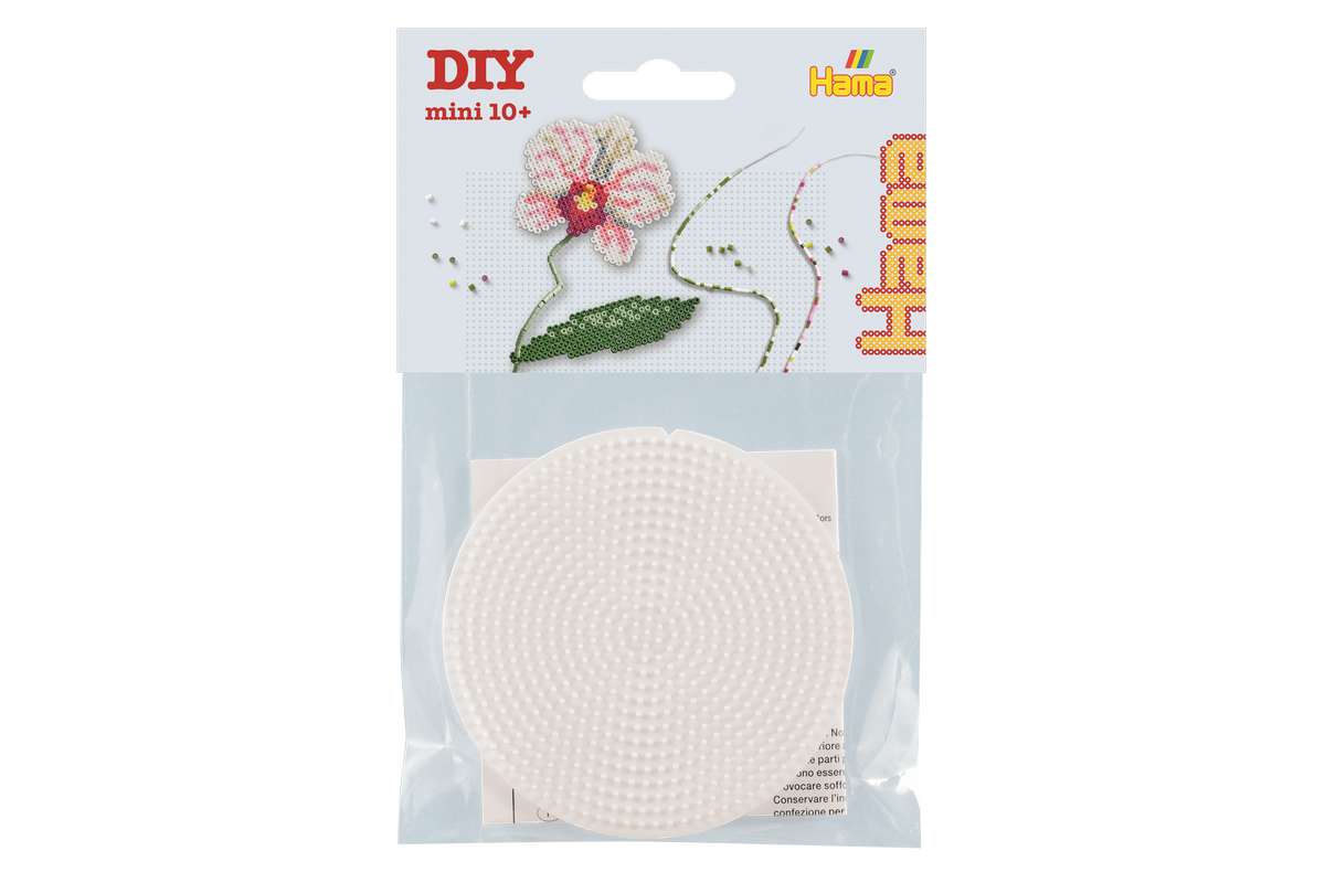 Hama mini 2stk stiftplader runde Ø8cm