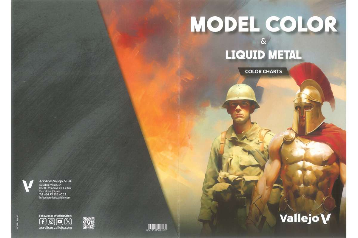 Color chart: Model Color & Liquid Metal