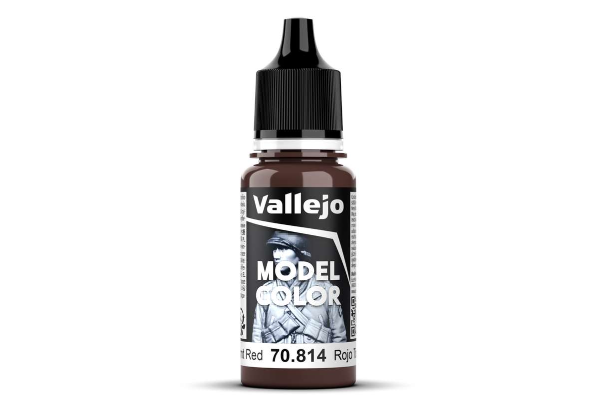 Burnt red mat 18ml