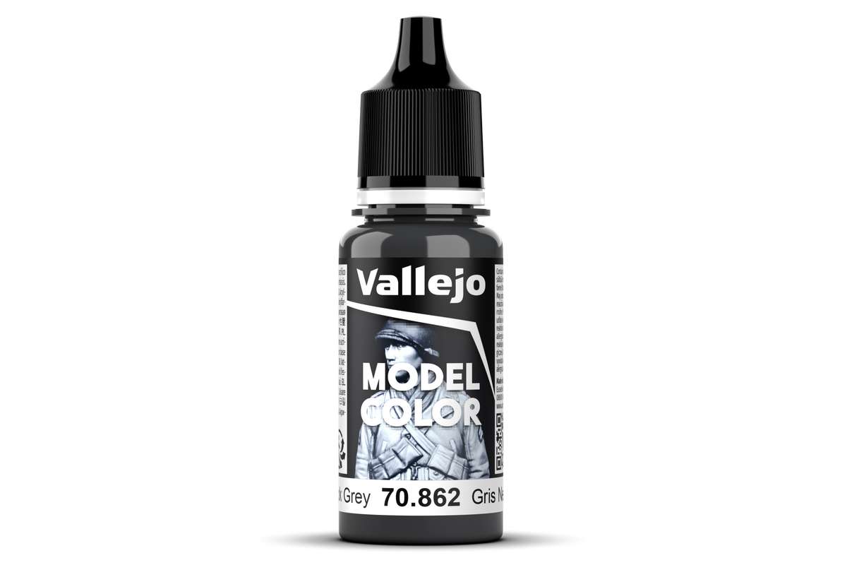 Black grey mat 18ml