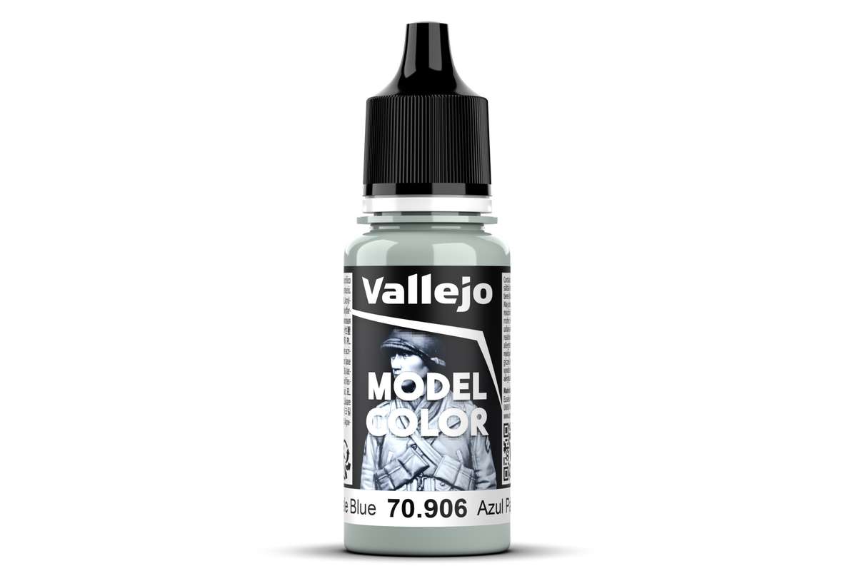 Pale blue mat 18ml