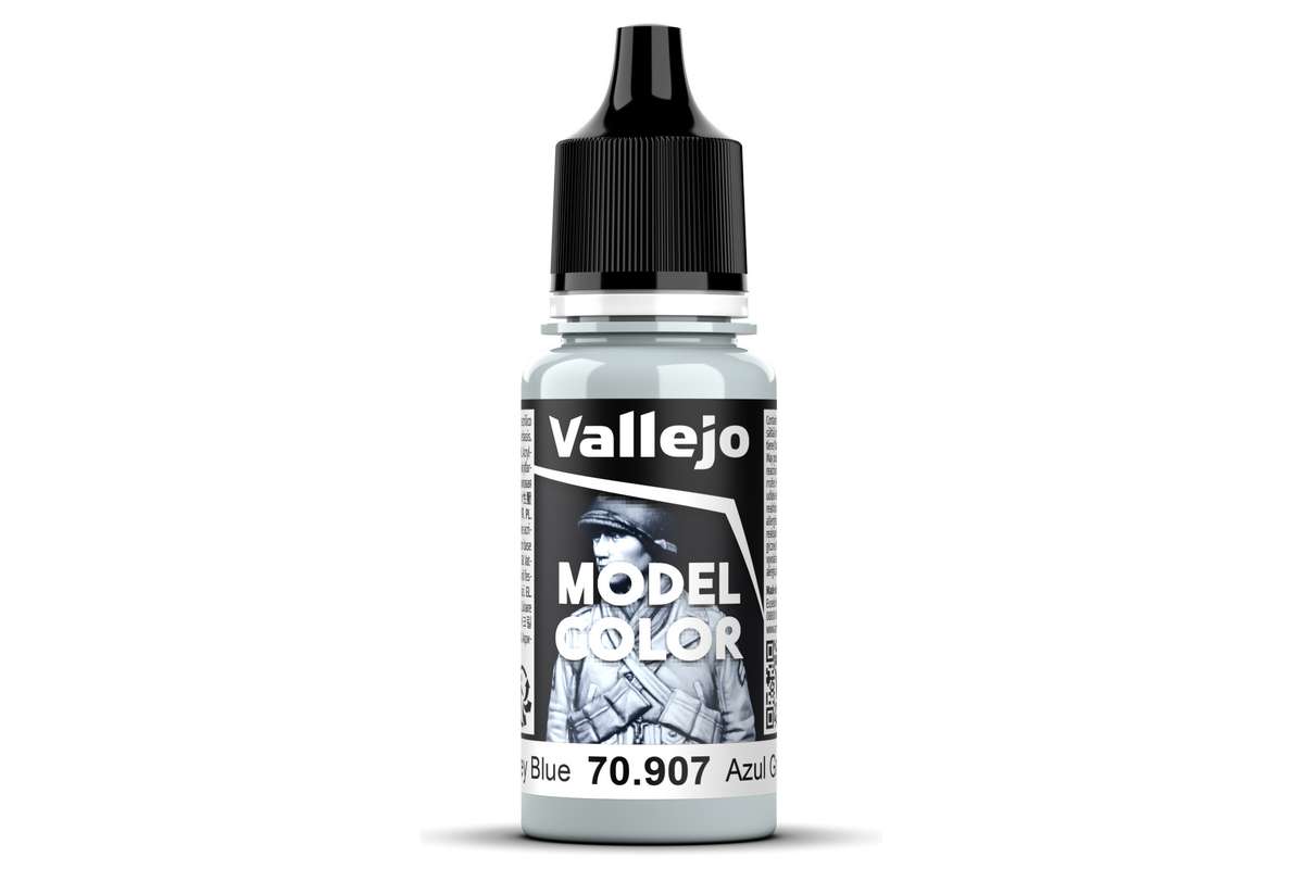 Pale grey blue mat 18ml