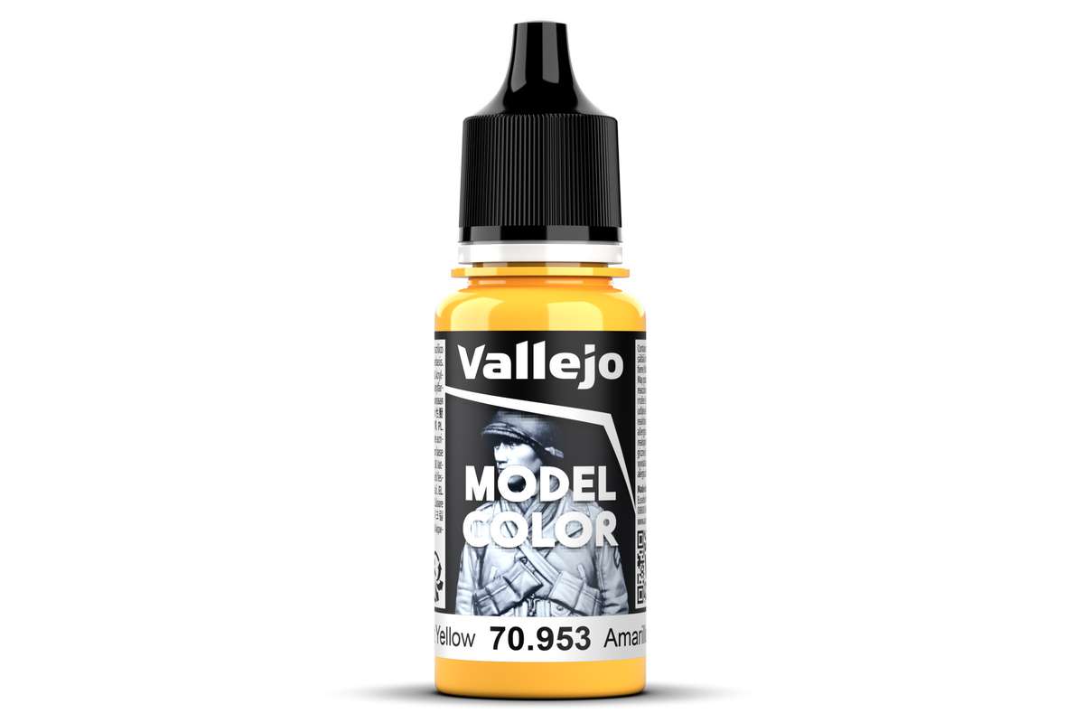 Flat yellow mat 18ml