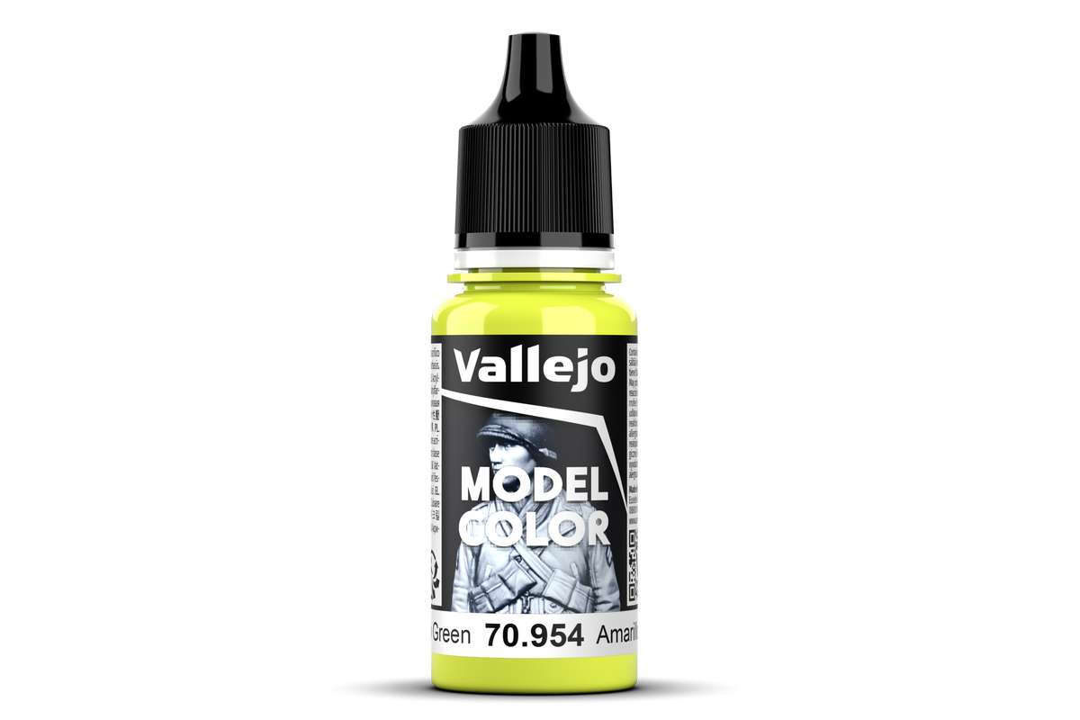 Yellow green mat 18ml