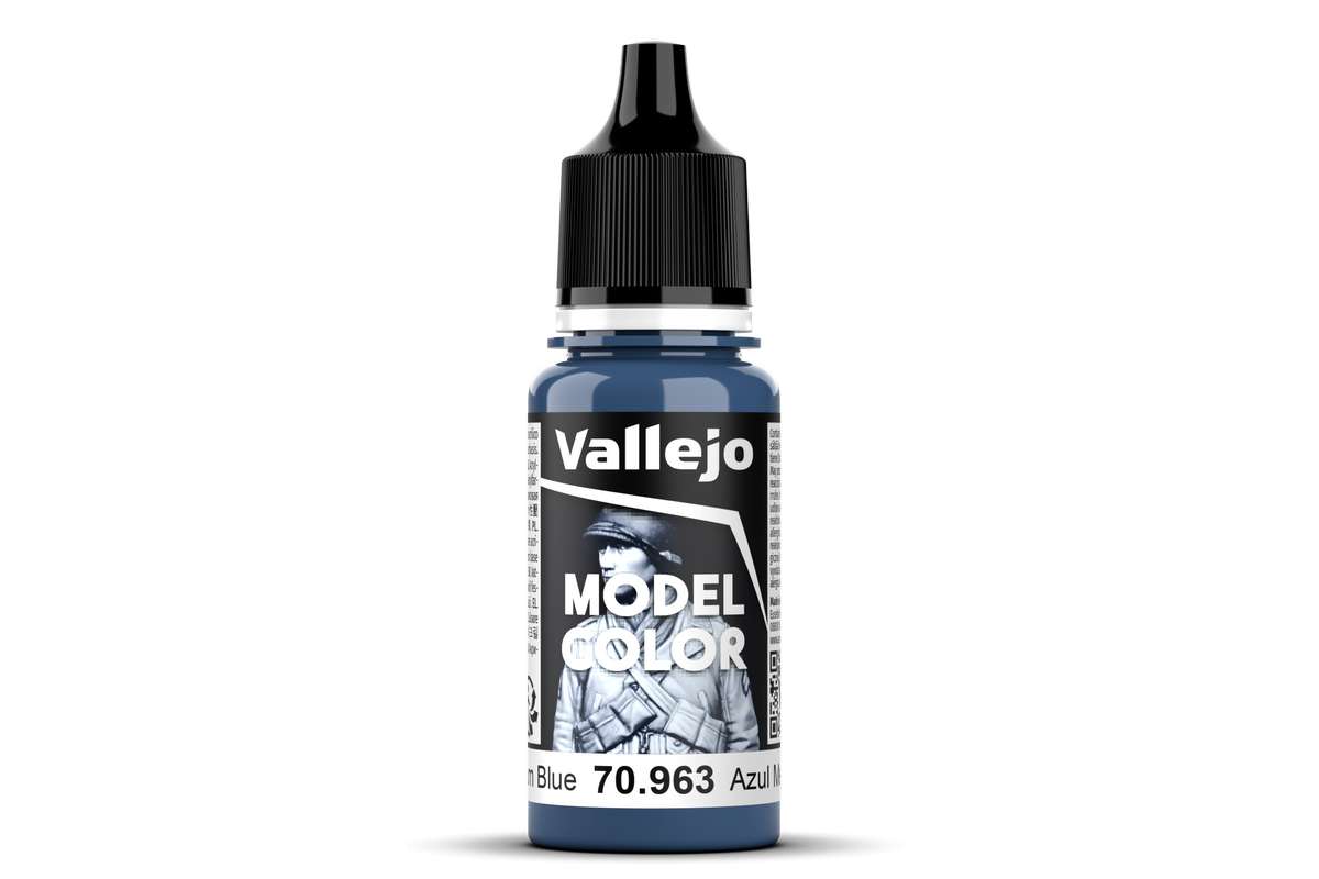 Medium blue mat 18ml