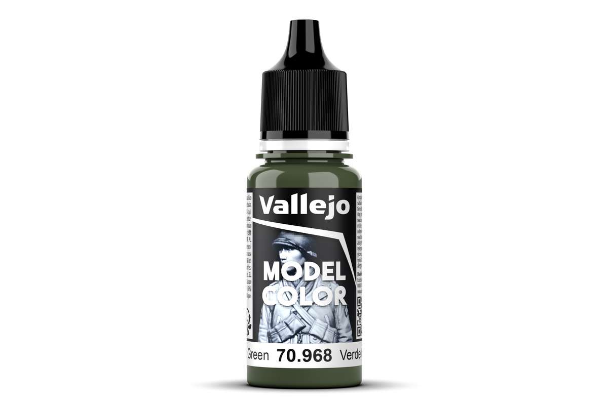 Flat green mat 18ml