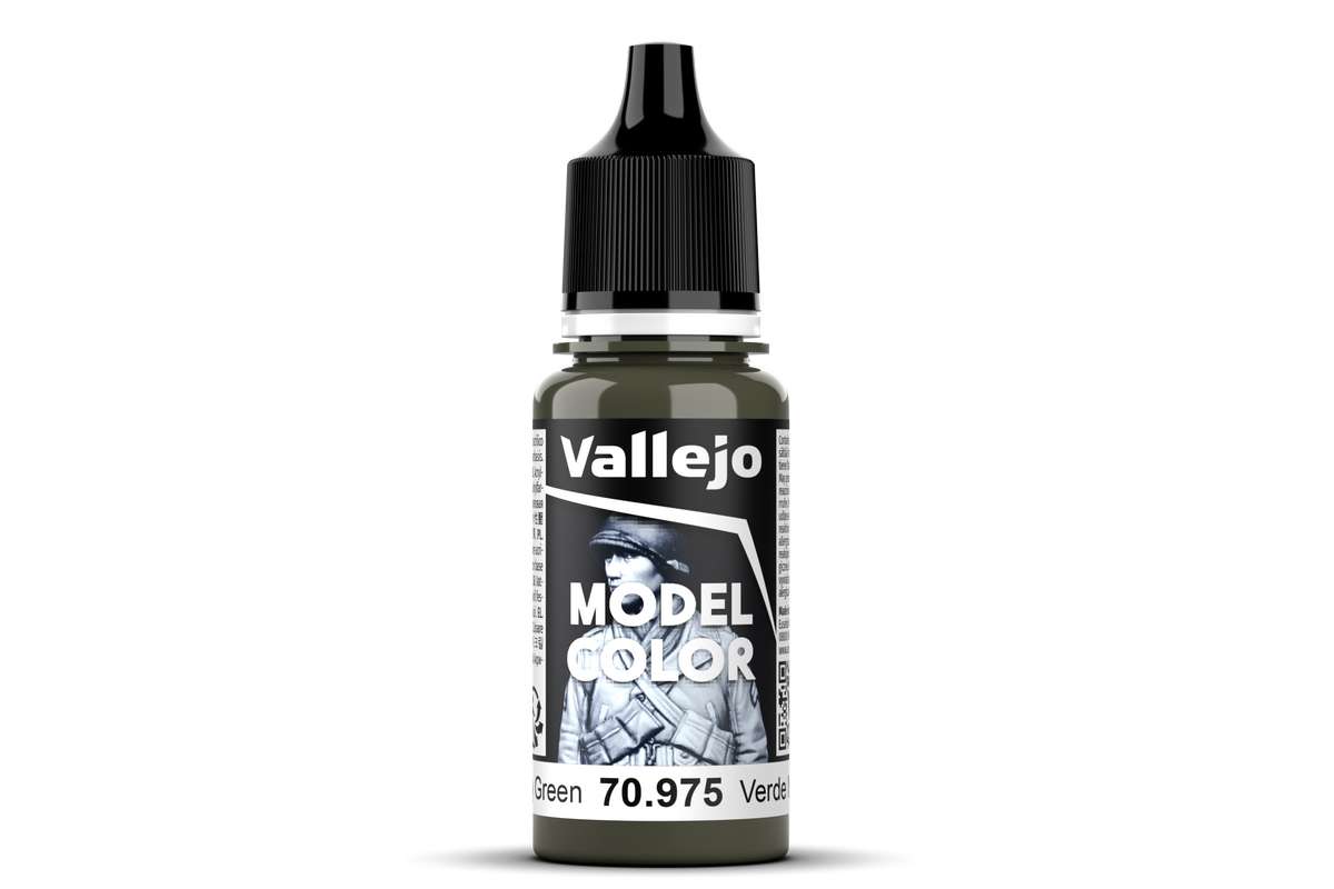 Military green mat 18ml