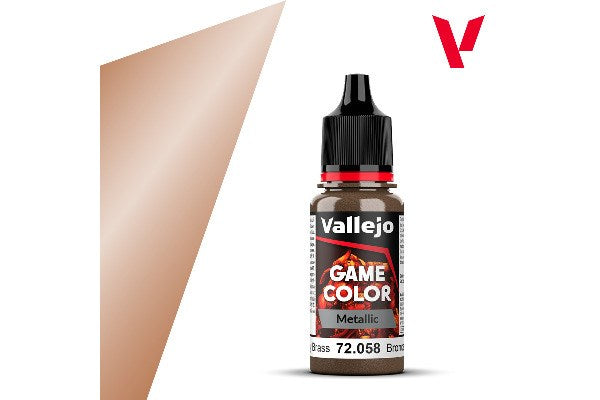 Brassy brass metallic 18ml