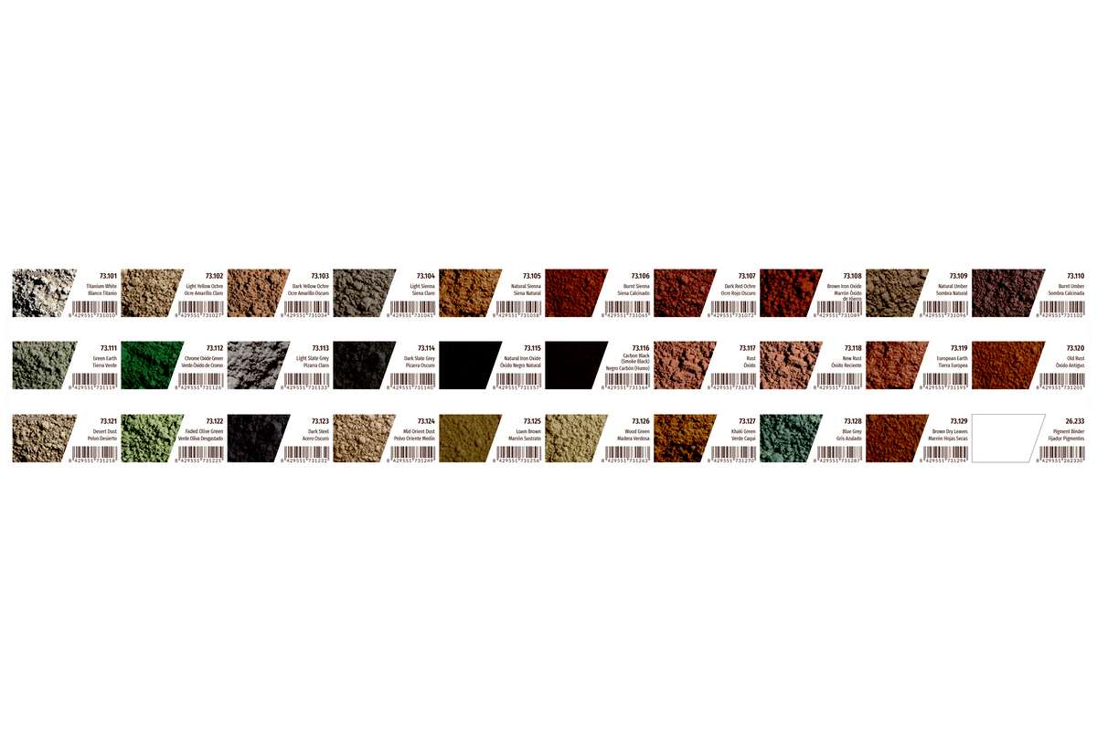 Color Strips: Pigments