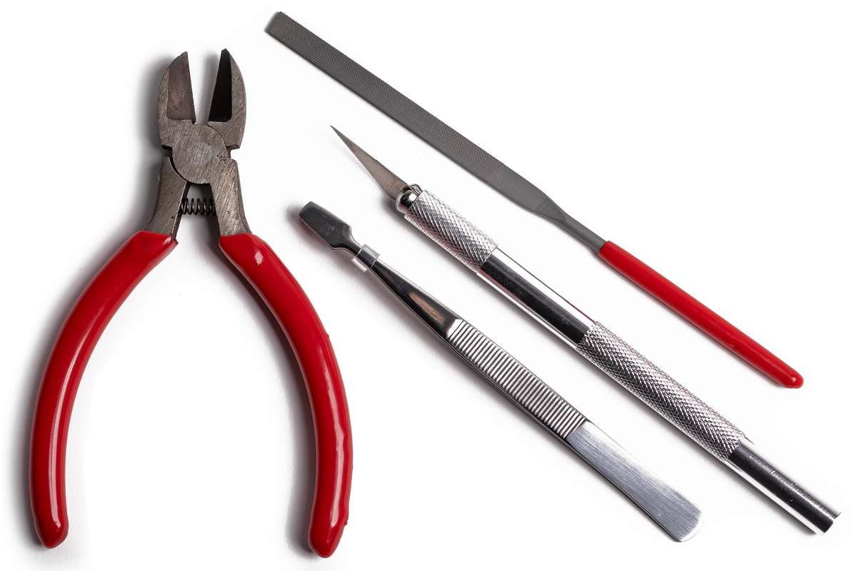 Modelling tool set 4pcs