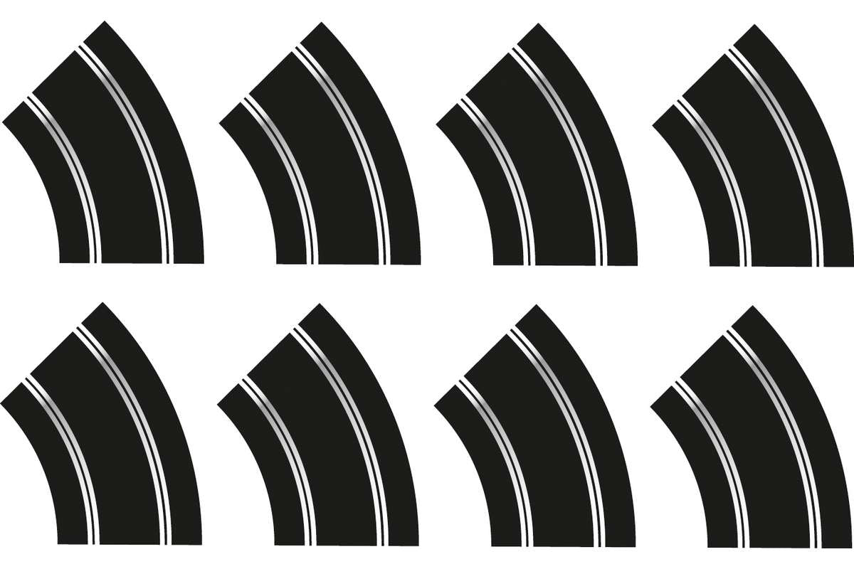 R2 Curve x 8 track extension pack 