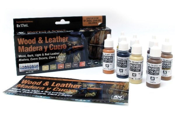 Model set Effects, wood, leater by Angel Giraldez 