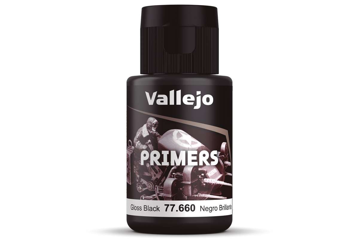 Gloss Black Primer, 32ml.