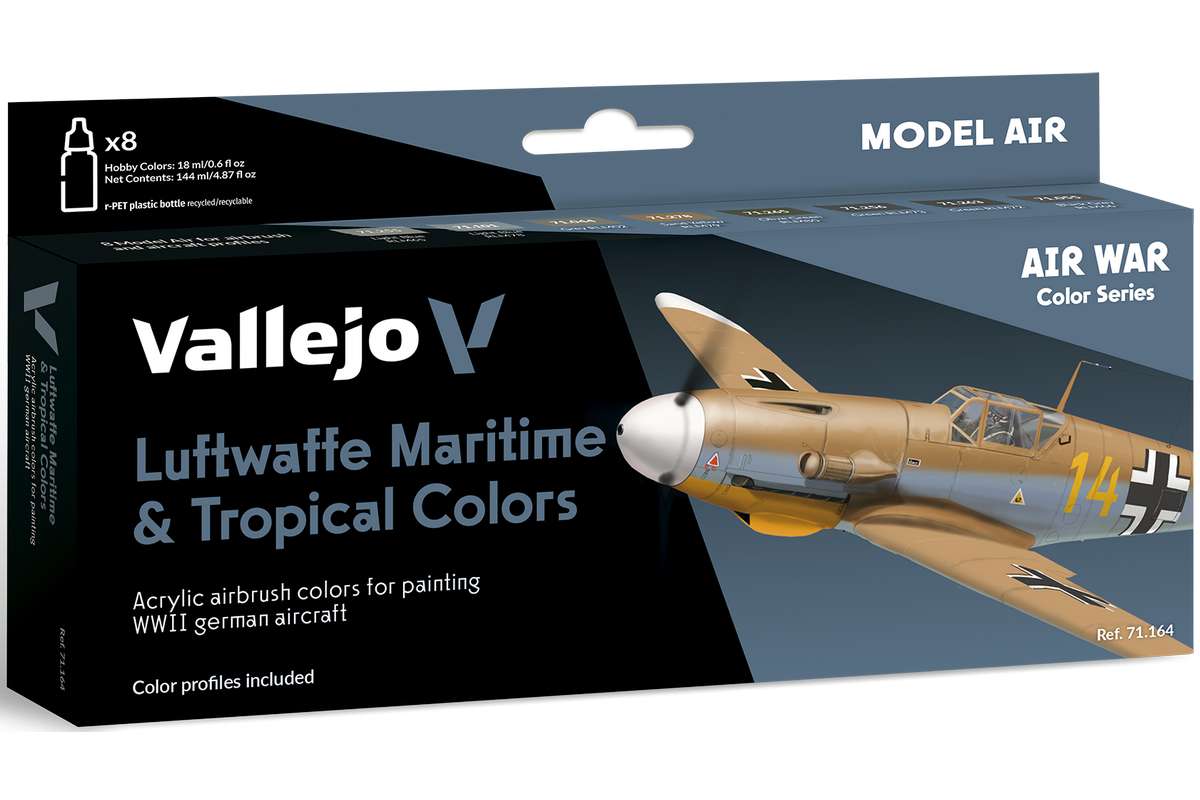 Model Air, Luftwaffe Maritime & Tropical, 8x18ml