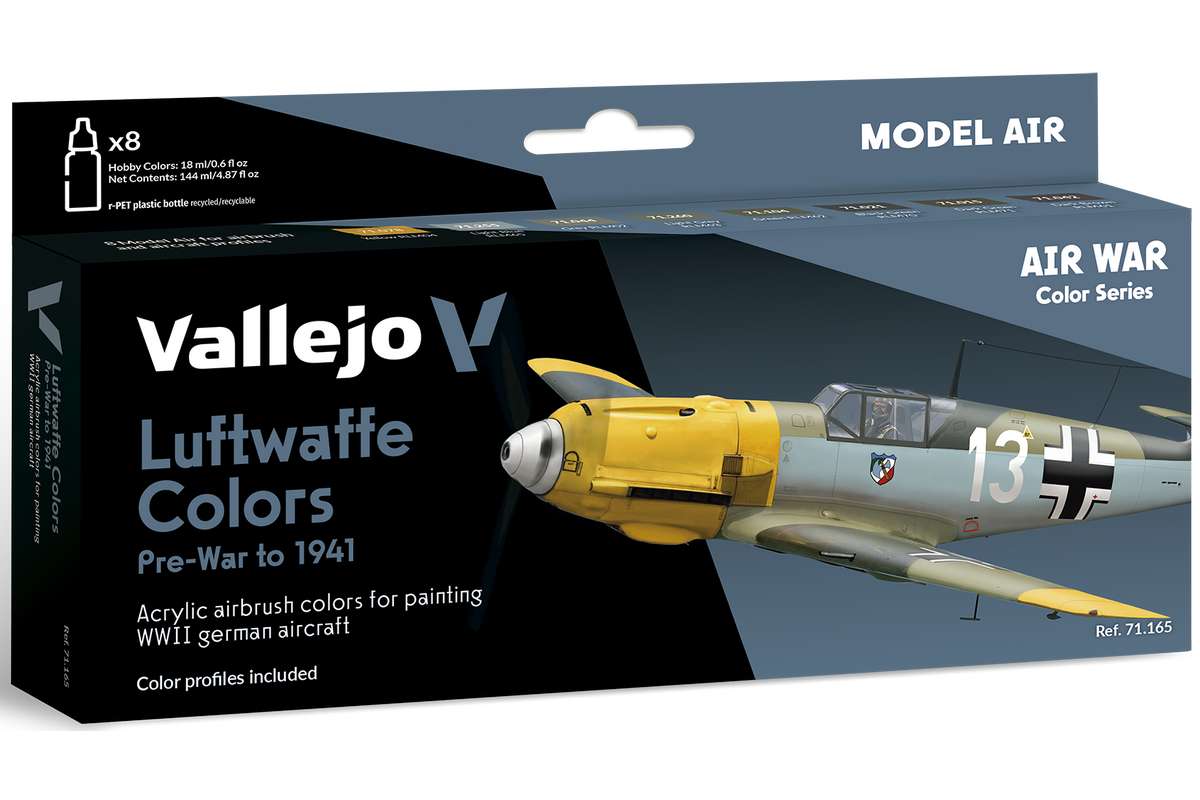 Model Air, Luftwaffe Pre-War to 1941, 8x18ml