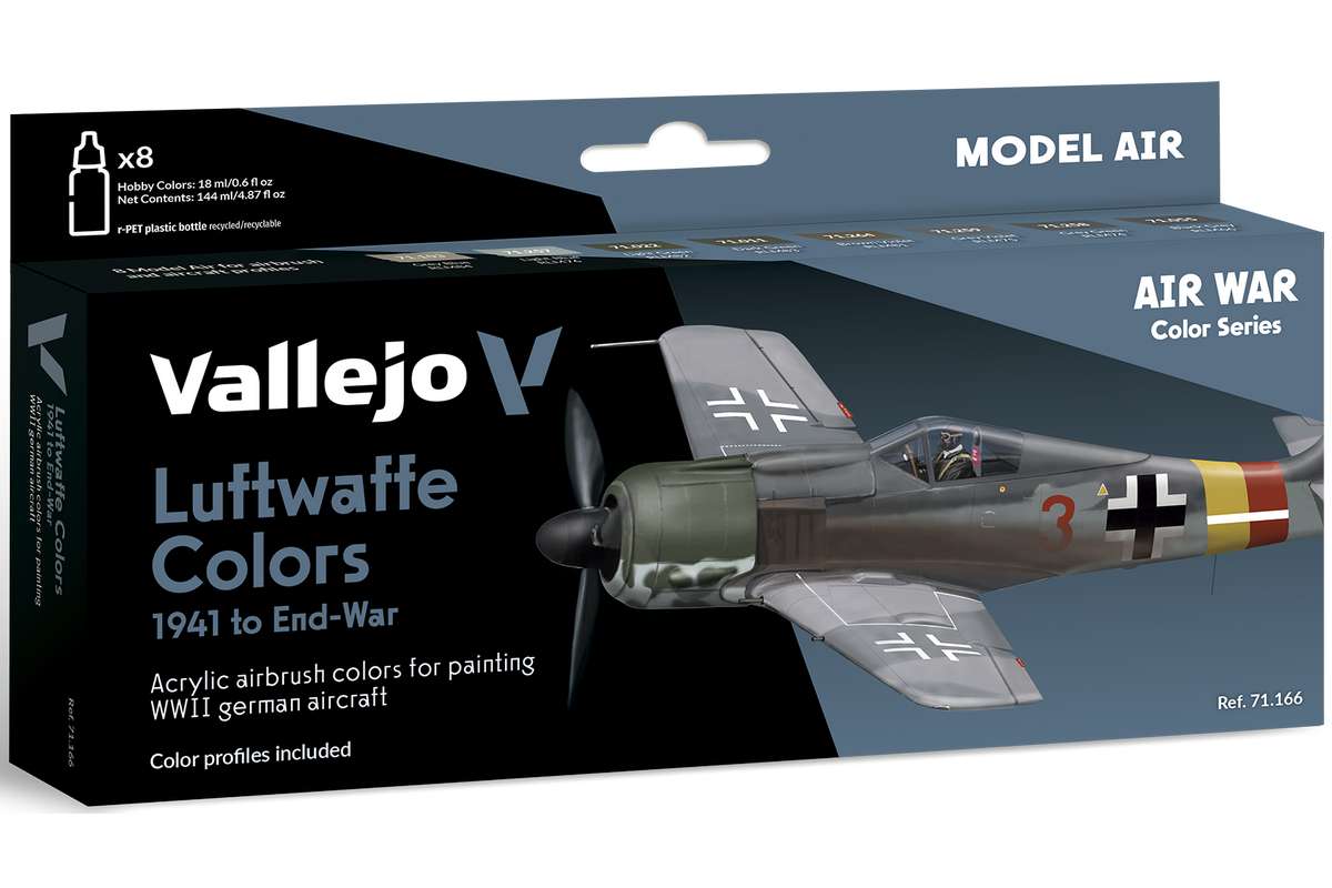 Model Air, Luftwaffe 1941 to end-war, 8x18ml