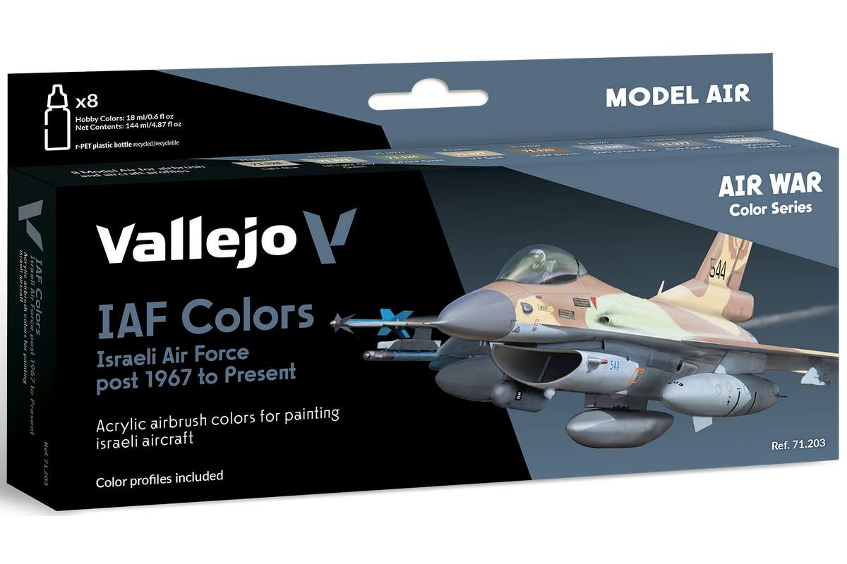 Model Air Israeli Air Force colors post 1967- 8x17