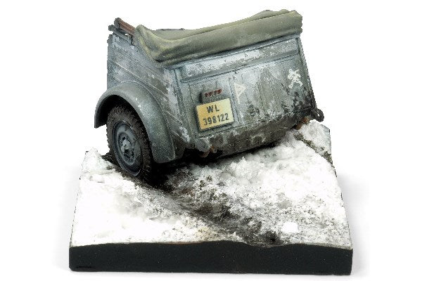 Scenics Diorama Bases Kubelwagen Rear 5,5x5,5x4cm 