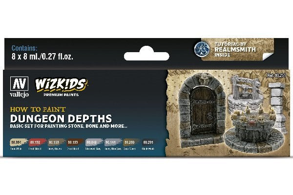 Wizkids Dungeon Dephts 8x8ml 