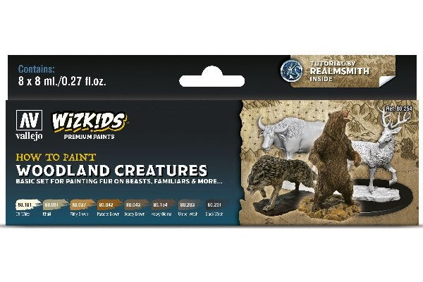 Wizkids Woodland creatures 8x8ml 