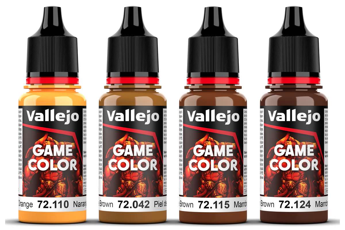 Game Color, leather set 4x18ml 