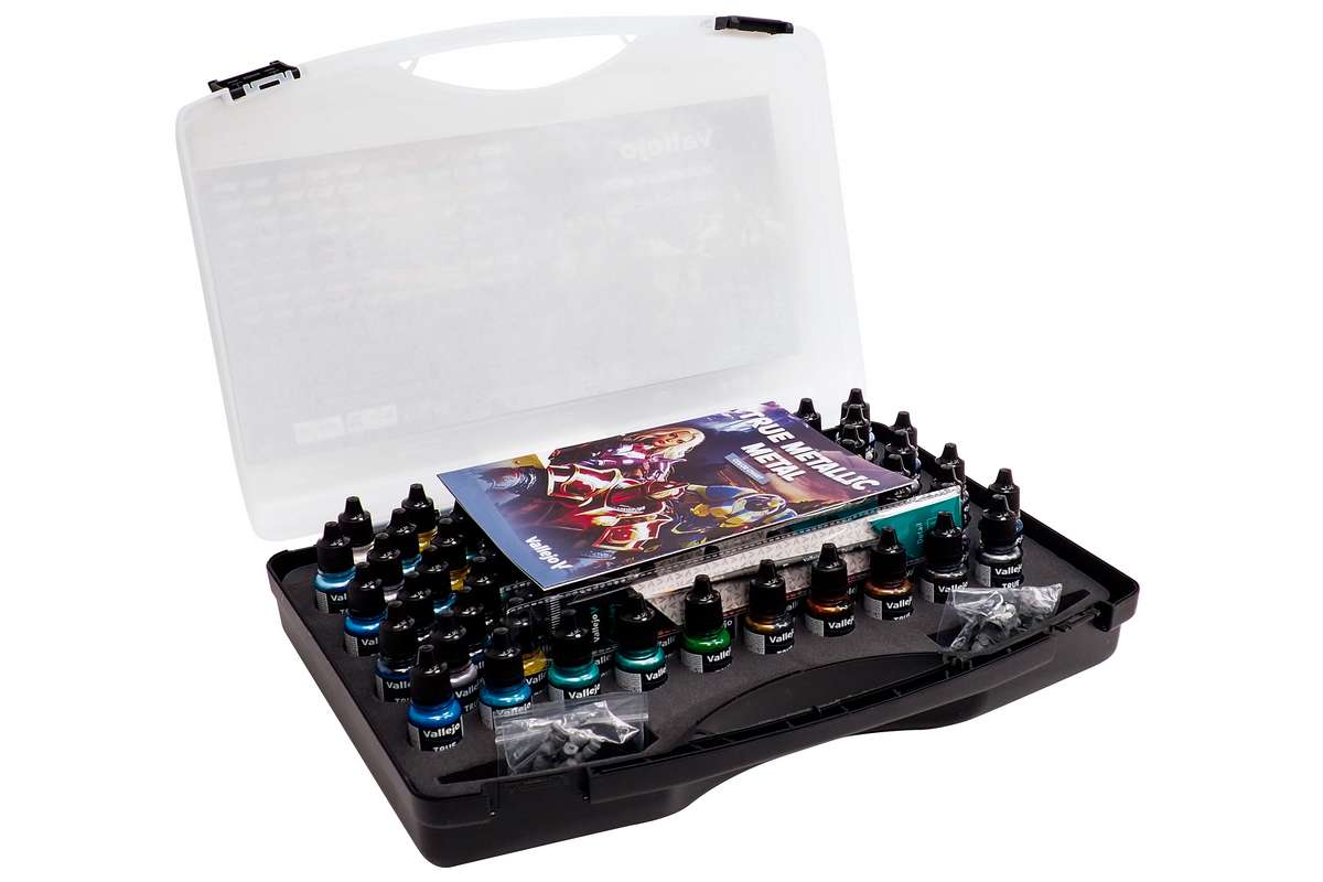 True Metallic Metal color case 80pcs ass. 18ml