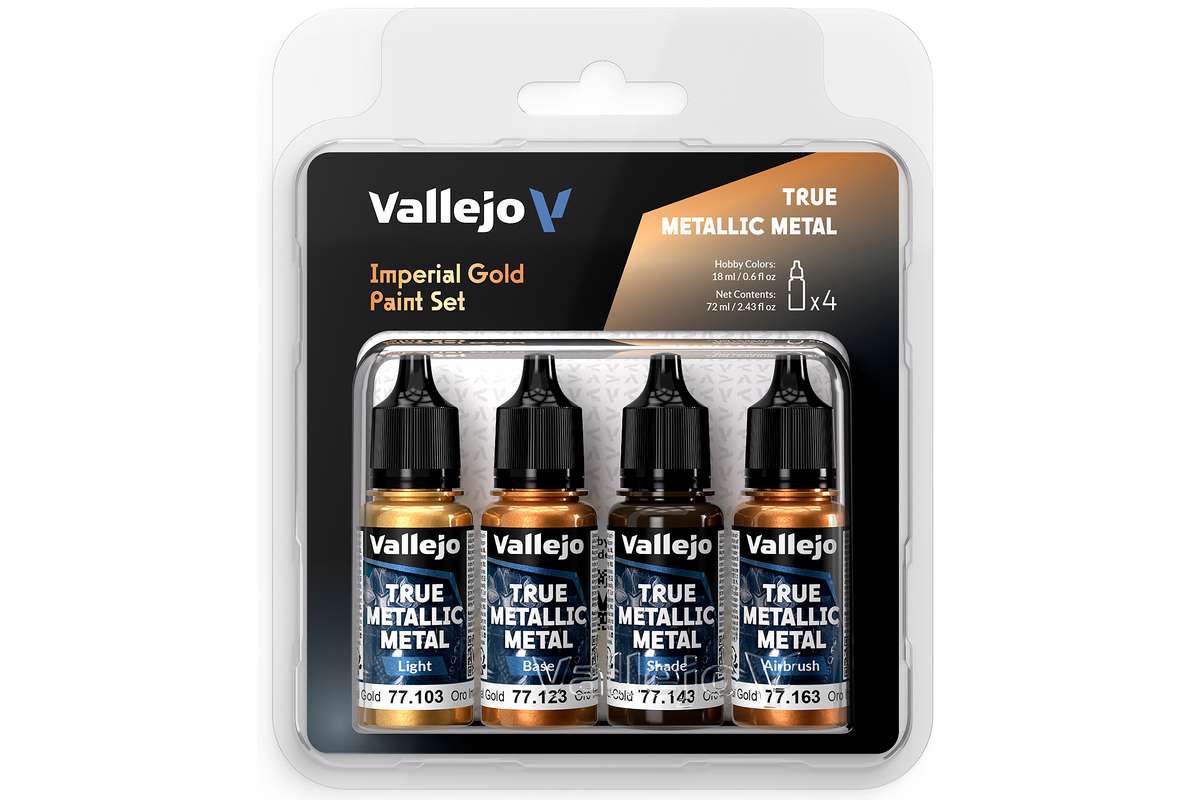 True Metallic Metal set Imperial Gold 4x18ml