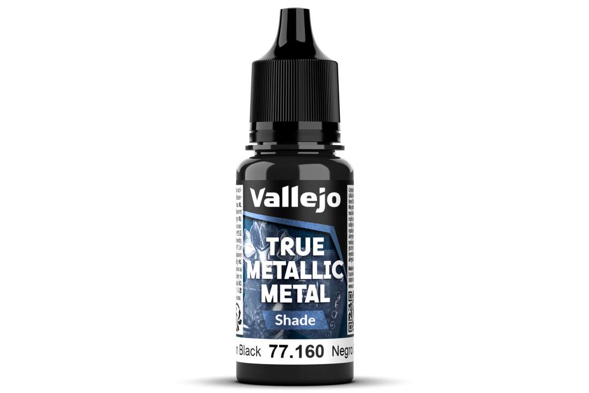 True Metallic Shade Obsidian Black 18ml