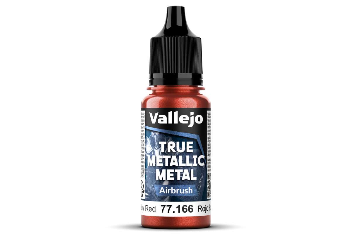 True Metallic Airbrush Ruby Red 18ml