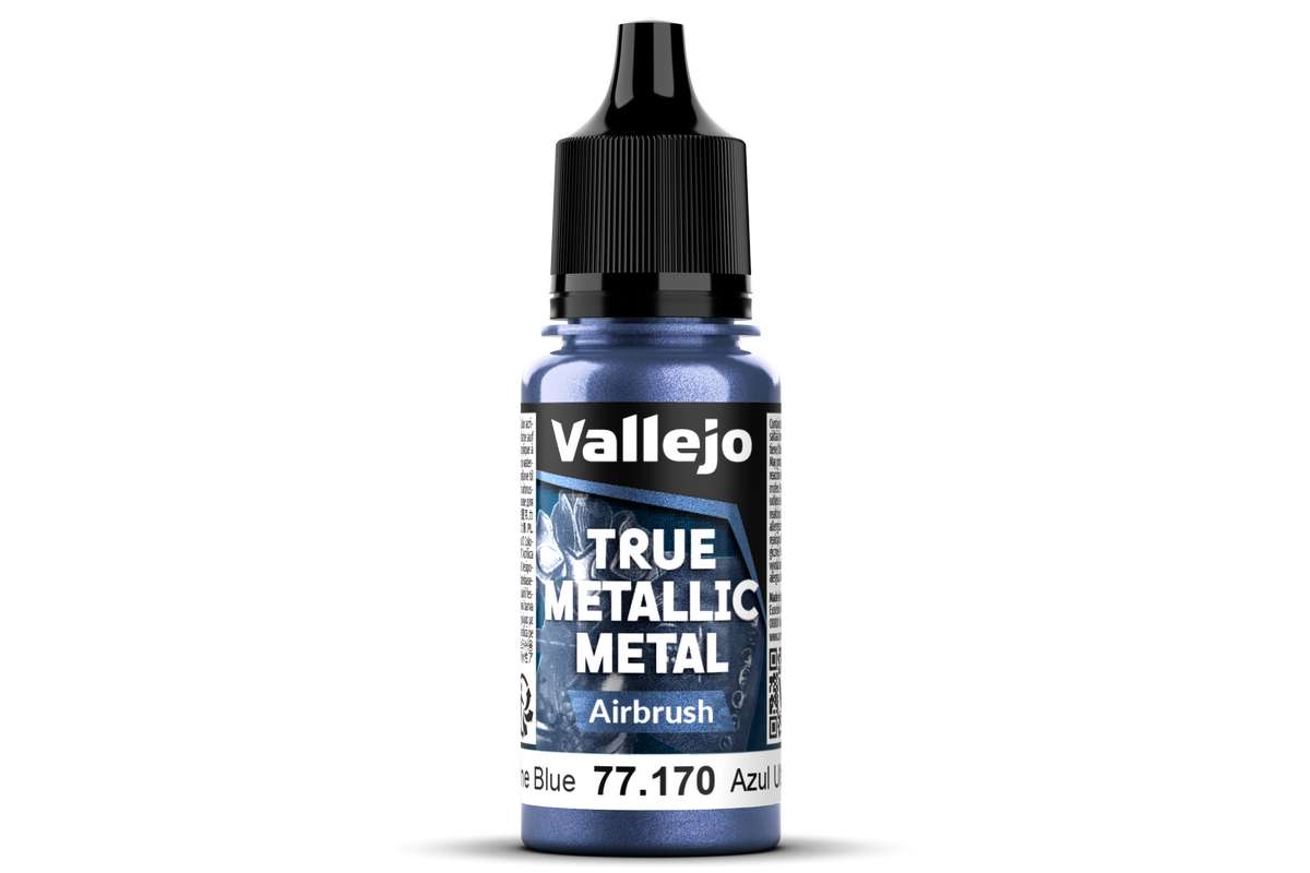 True Metallic Airbrush Ultramarine Blue 18ml