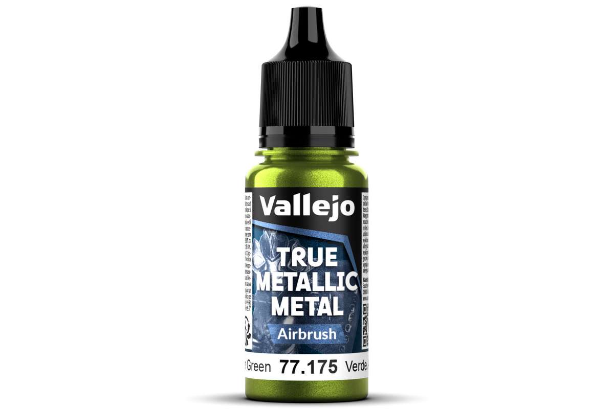 True Metallic Airbrush Amber Green 18ml