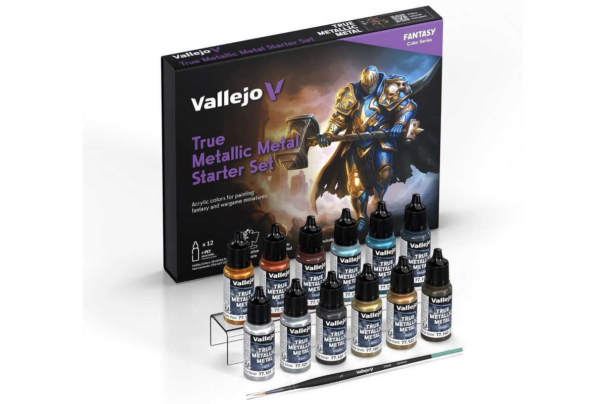 True Metallic Starter set 12x18ml