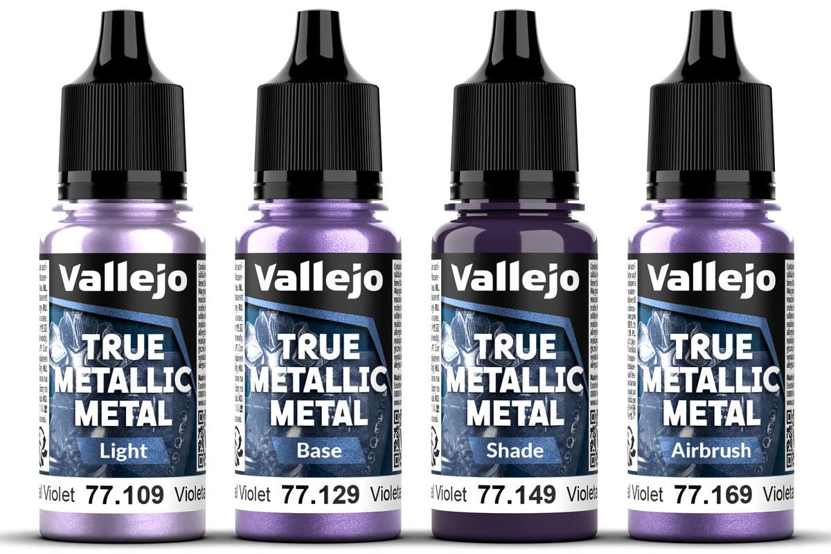 True Metallic Metal set Celestial Violet 4x18ml