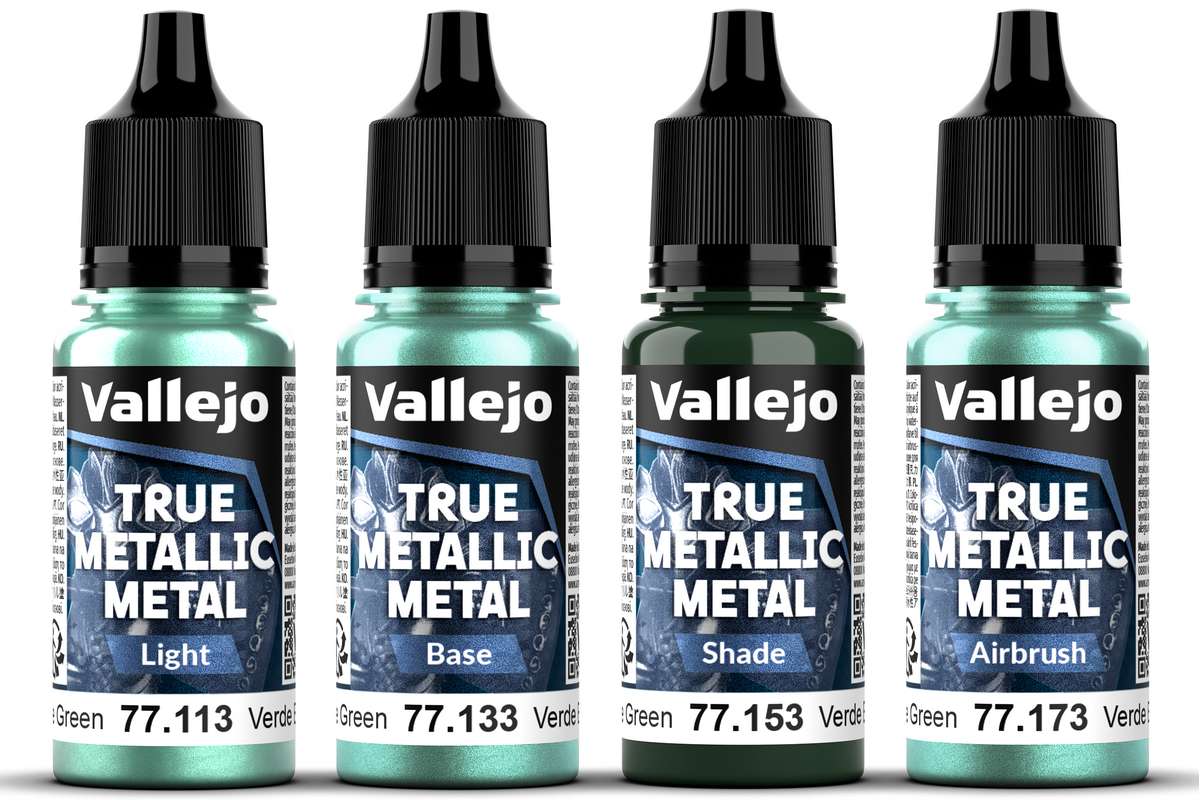 True Metallic Metal set Beetle Green 4x18ml