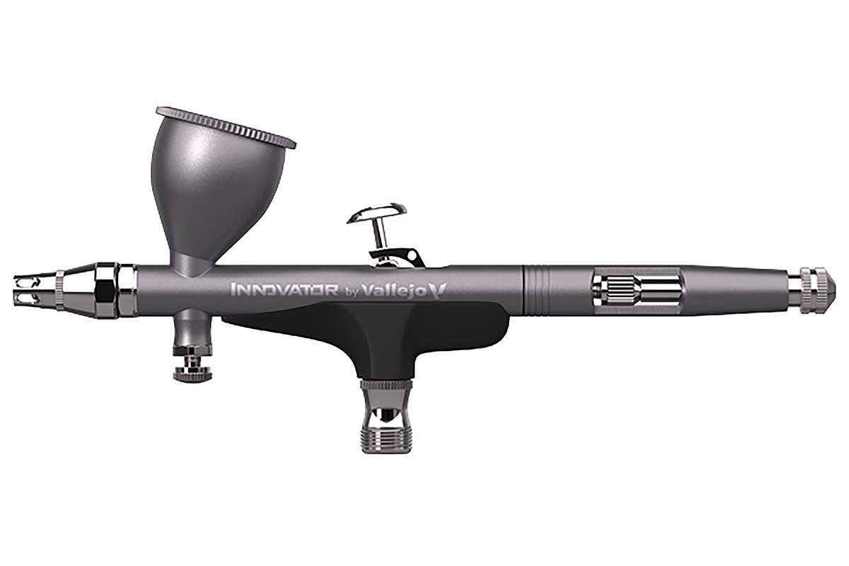 Airbrush INNOVATOR, Gravity System, two in one