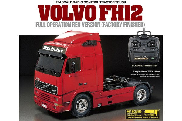 1:14 R/C Full Option - Volvo FH12 Red 